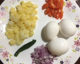 A picture of step 1 of Potato Omelet.