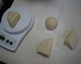A picture of step 3 of Ginger and Miso Rolls Made with a Bread Machine.