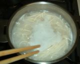 A picture of step 2 of Goya Champuruu - Okinawan Bitter Melon Stir-Fry with Somen Noodles.