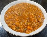 Foto del paso 3 de la receta: Guiso de pollo con lentejas turcas