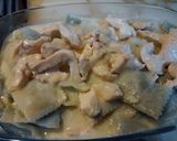 Foto del paso 7 de la receta: Ravioles de verdura con salsa de pollo y crema