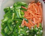 A picture of step 1 of Street style vegetable chowmein/ Vegetable noodles.