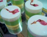 A picture of step 15 of Sakura Mousse.