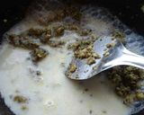 A picture of step 3 of Sprouted Moong Kheer.
