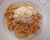 A picture of step 4 of Tomato Basil Pesto Sauce.