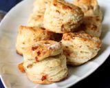 A picture of step 8 of Scone Sale- Tomato and Blue Cheese.