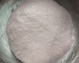 Foto langkah ke 5 dari resep Charcoal Ubi Ungu Sourdough Bread.