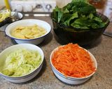 Foto del paso 2 de la receta Sopa de pollo con verduras al ajillo