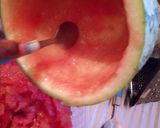 A picture of step 1 of Watermelon Sorbet.
