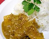 A picture of step 8 of Chicken and Bamboo Japanese-style Sesame Curry.