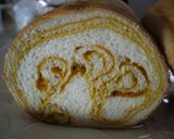 A picture of step 14 of Easy Kabocha Squash Marbled Bread.