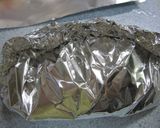 A picture of step 4 of Foil Cooked Miso Flavored Pork.
