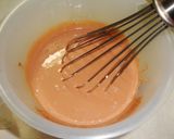 A picture of step 4 of Yogurt Rich Chocolate Cheesecake.