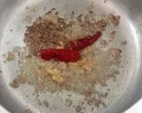 A picture of step 2 of Masala khichdi.