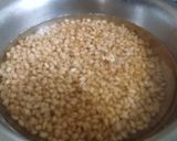 A picture of step 1 of Wheat Coconut Milk Pudding.