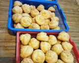 Foto langkah ke 4 dari resep Soes vanilla with white chocolate.