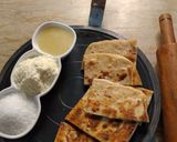 A picture of step 5 of Meetha paratha.