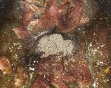 A picture of step 2 of Maqlooba rice.