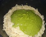 Foto del paso 3 de la receta: Tallarines al pesto