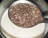 A picture of step 1 of Overnight Apple Chia Seed Pudding.