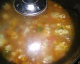 A picture of step 5 of Mutton gobhi.