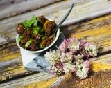 A picture of step 8 of Poha Manchurian (Dry).