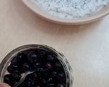 Foto del paso 4 de la receta: Smoothie bowl de arándanos 🫐 Yogur natural de leche pastoril con arándanos, chía y coco 🥥