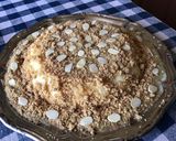 Une image de l'étape 4 de Flan vanille chocolat blanc pralin et amandes.