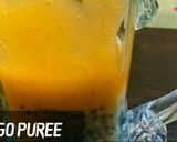 A picture of step 4 of Mango chia pudding.
