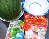 Hình bước làm 1 của món Rau Câu Dưa Hấu