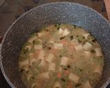 Foto del passaggio 4 della ricetta Pasta e piselli freschi
