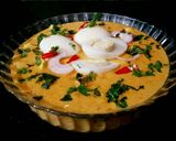 A picture of step 2 of Special creamy egg masala.