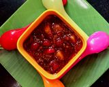 A picture of step 4 of SWEET PICKLE of CHERRY 🍒 & PINEAPPLE 🍍.