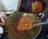 A picture of step 4 of Tomato pickle.