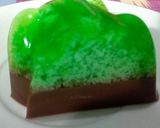 Foto langkah ke 4 dari resep Puding Lumut Coklat.