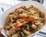 รูปขั้นตอนการทำที่ 7 ของ หมูสับผัดไข่เค็ม