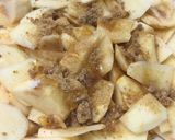 Foto del paso 2 de la receta: Manzanas caramelizadas con arándanos y nueces