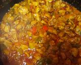 A picture of step 4 of Spicy Thai chicken.