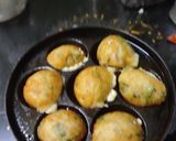 A picture of step 4 of #SIS#Uraddal appe(veg with coriander,pudina onion,tomato chutney.