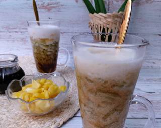 Es Cendol Tepung Beras Pandan Asli - Step 8