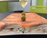 Foto del paso 6 de la receta: Pastel 🎂 de salmón súper refrescante para verano