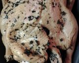 A picture of step 3 of OolongTea Brined Smoked Duck.