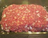 A picture of step 2 of Mom's Meatloaf.