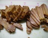 A picture of step 2 of Rice Bowl: Butter and Soy Sauce Ham.