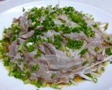 A picture of step 4 of Bean Sprouts & Pork Belly with Ponzu in the Microwave.