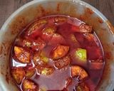 A picture of step 3 of Mango Pickle.