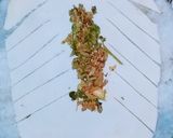 A picture of step 3 of Fish baked samosa puff.