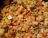 A picture of step 10 of Veggie Briryani.