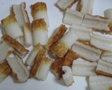 A picture of step 1 of Like it's Deep Fried: Mayonnaise Sautéed Chikuwa.
