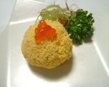 A picture of step 6 of Simple Temari Sushi Using a Pack of Sashimi.